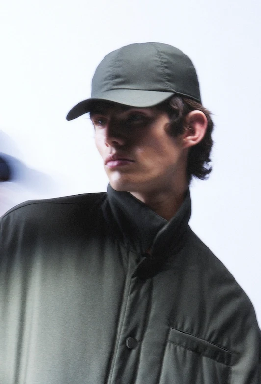 AUTER FABRIC BASEBALL CAP - Army - Image 7