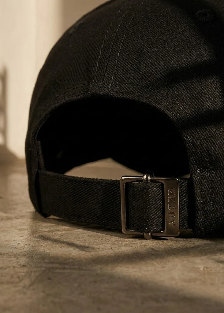 AUTER FABRIC BASEBALL CAP - Noir - Image 12