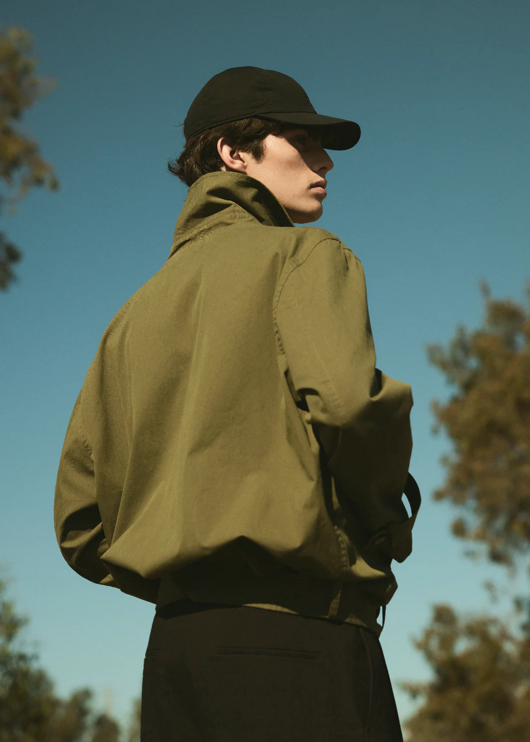 AUTER FABRIC BASEBALL CAP - Noir - Image 6