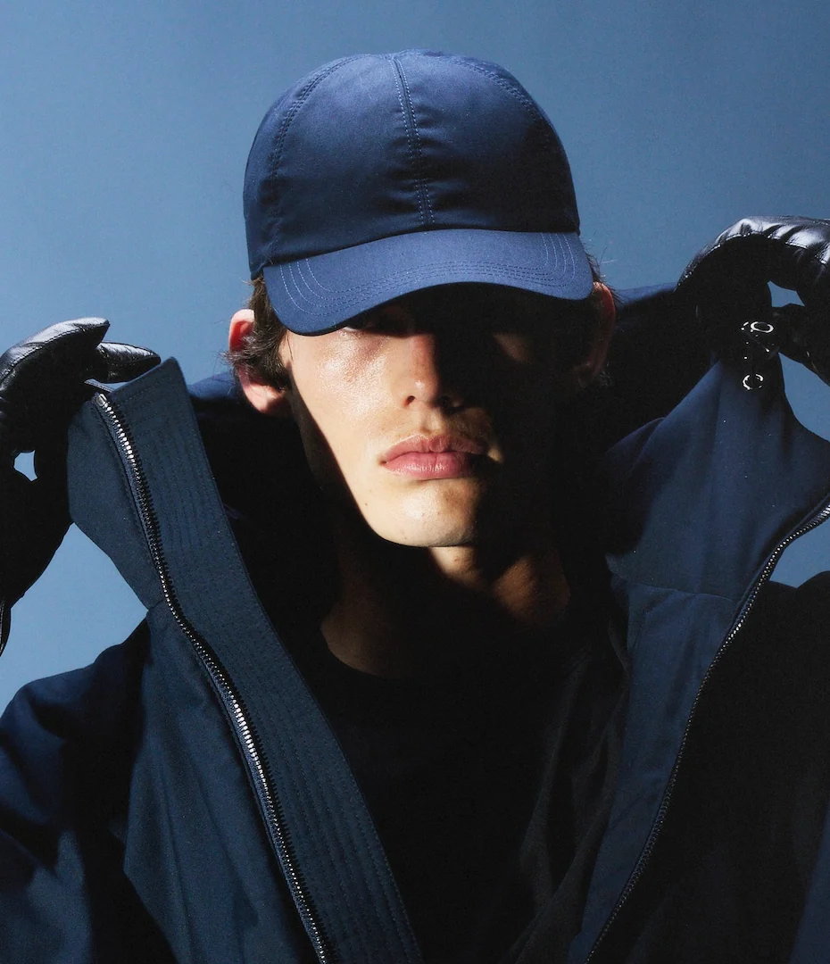 AUTER FABRIC BASEBALL CAP - Midnight - Image 6