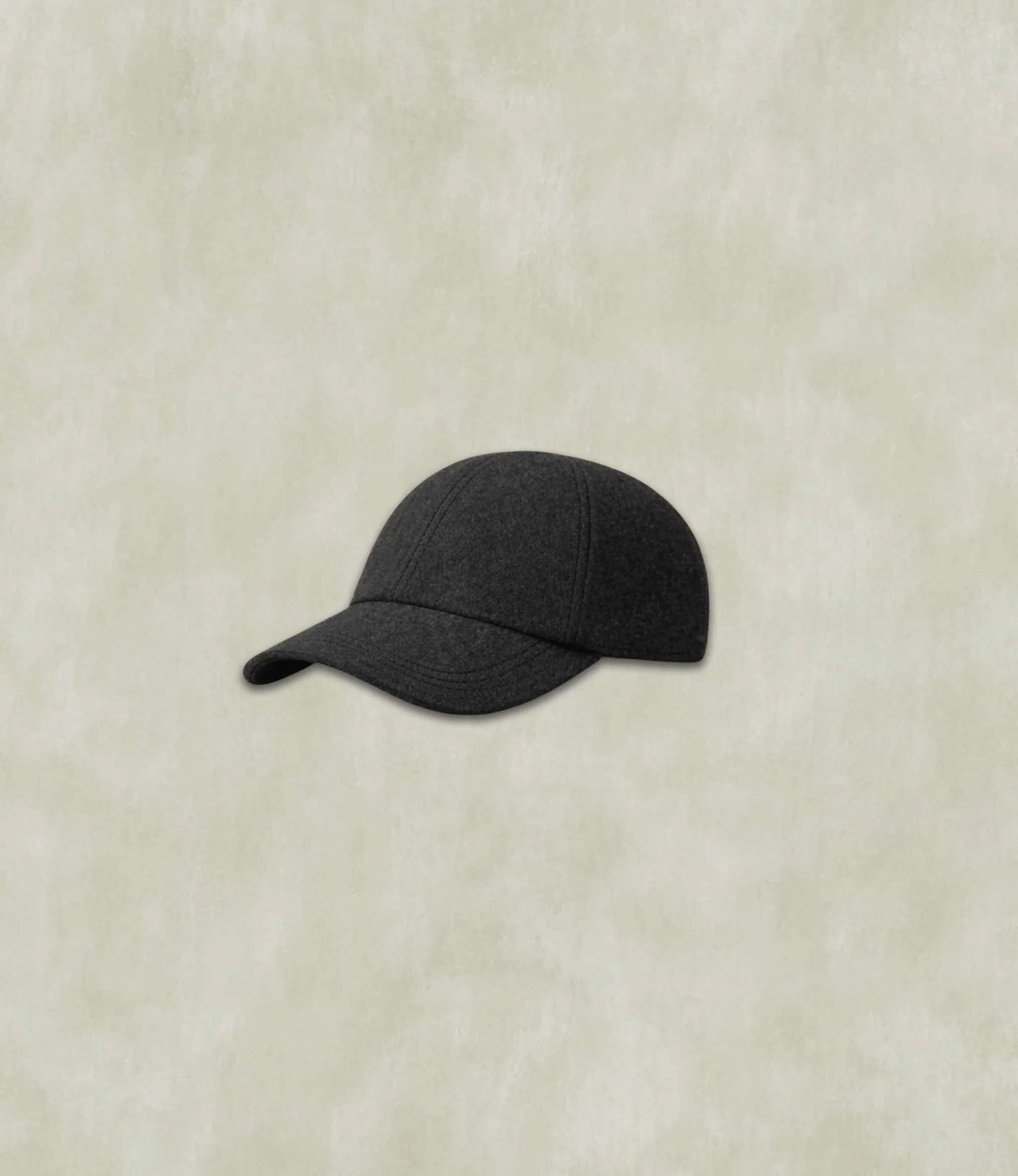 HERRINGBONE BASEBALL CAP - Charcoal - Image 7
