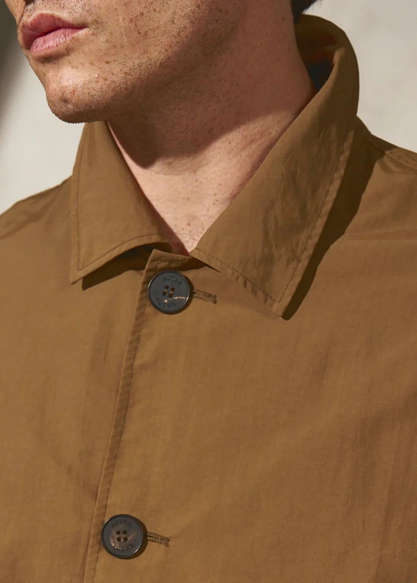 PAPERWEIGHT SHIRT JACKET - Latte - Image 5