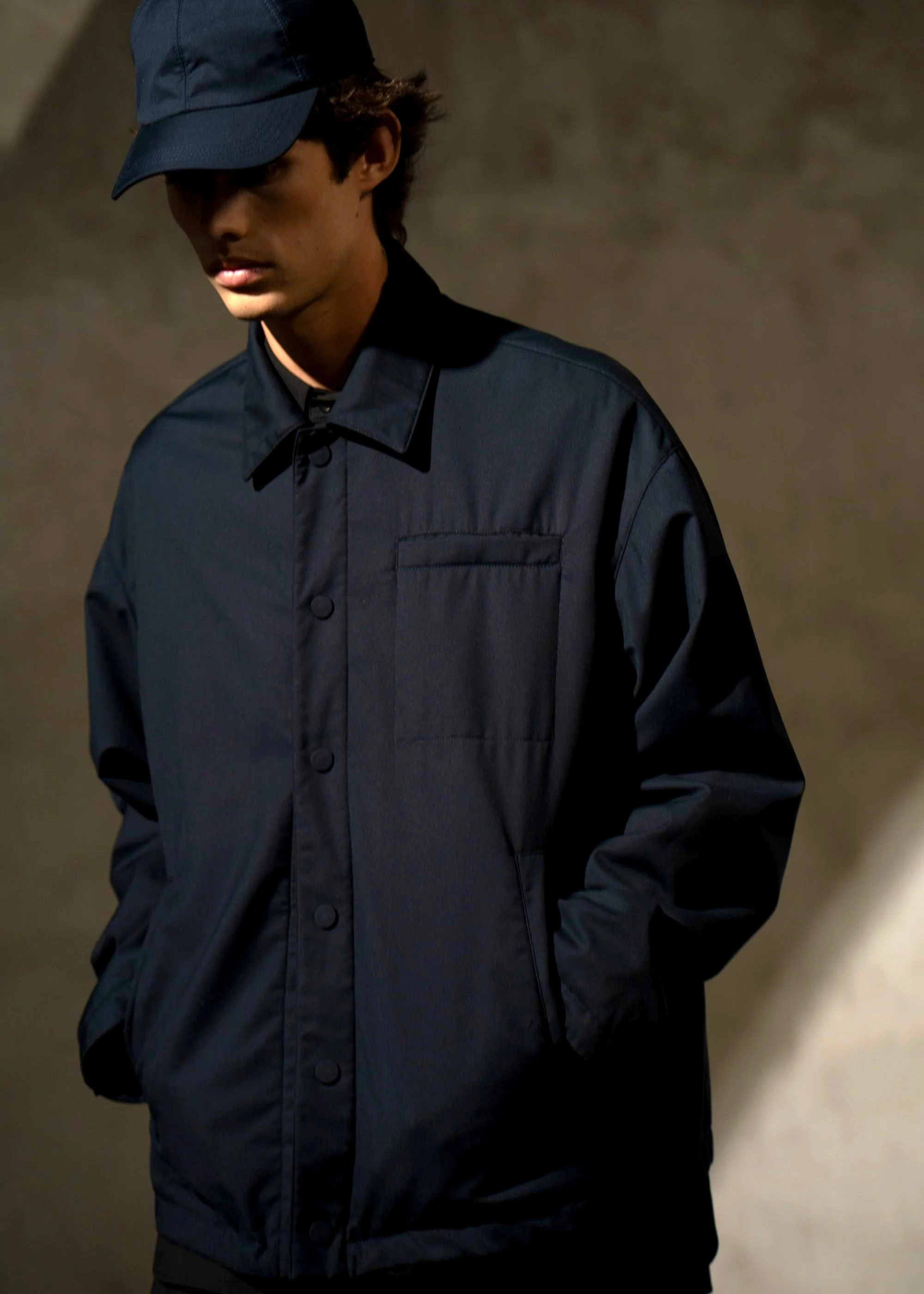AUTER  SHIRT JACKET - Midnight - Image 3