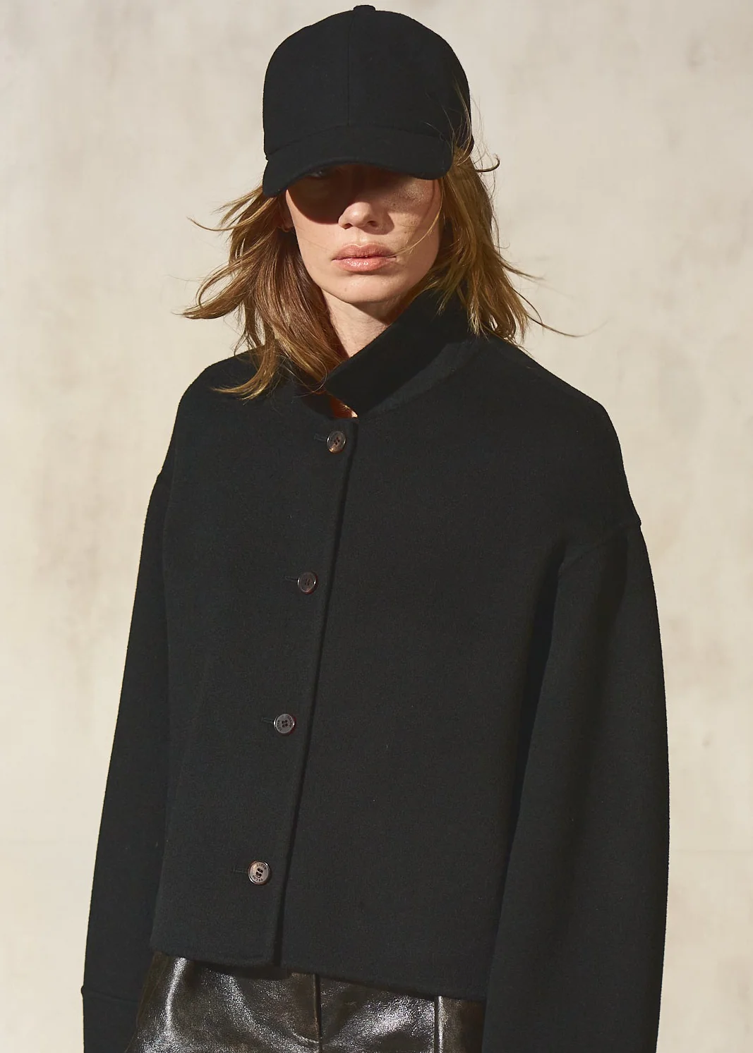 WOOL SUGAR BASEBALL CAP - Noir - Image 10