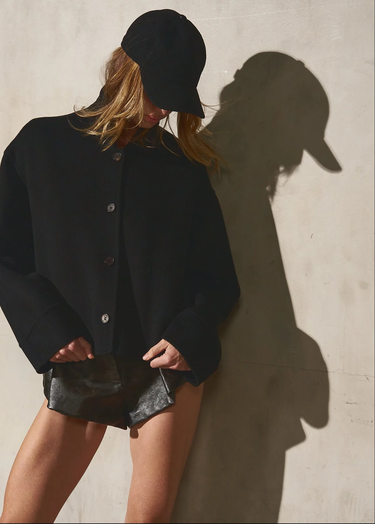 WOOL SUGAR BASEBALL CAP - Noir - Image 3
