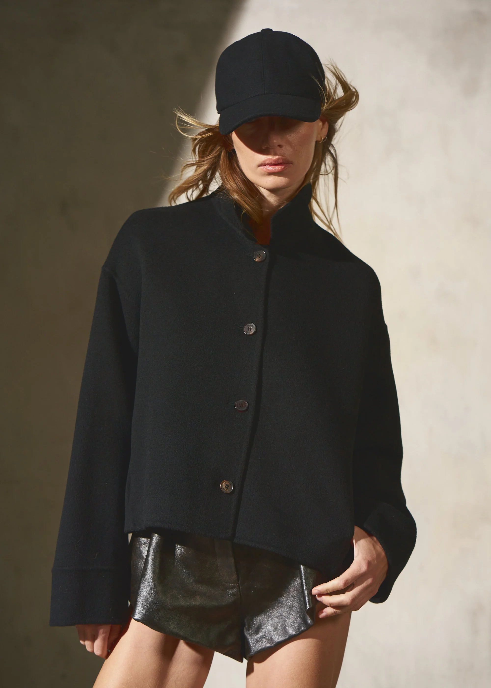 WOOL SUGAR BASEBALL CAP - Noir - Image 8