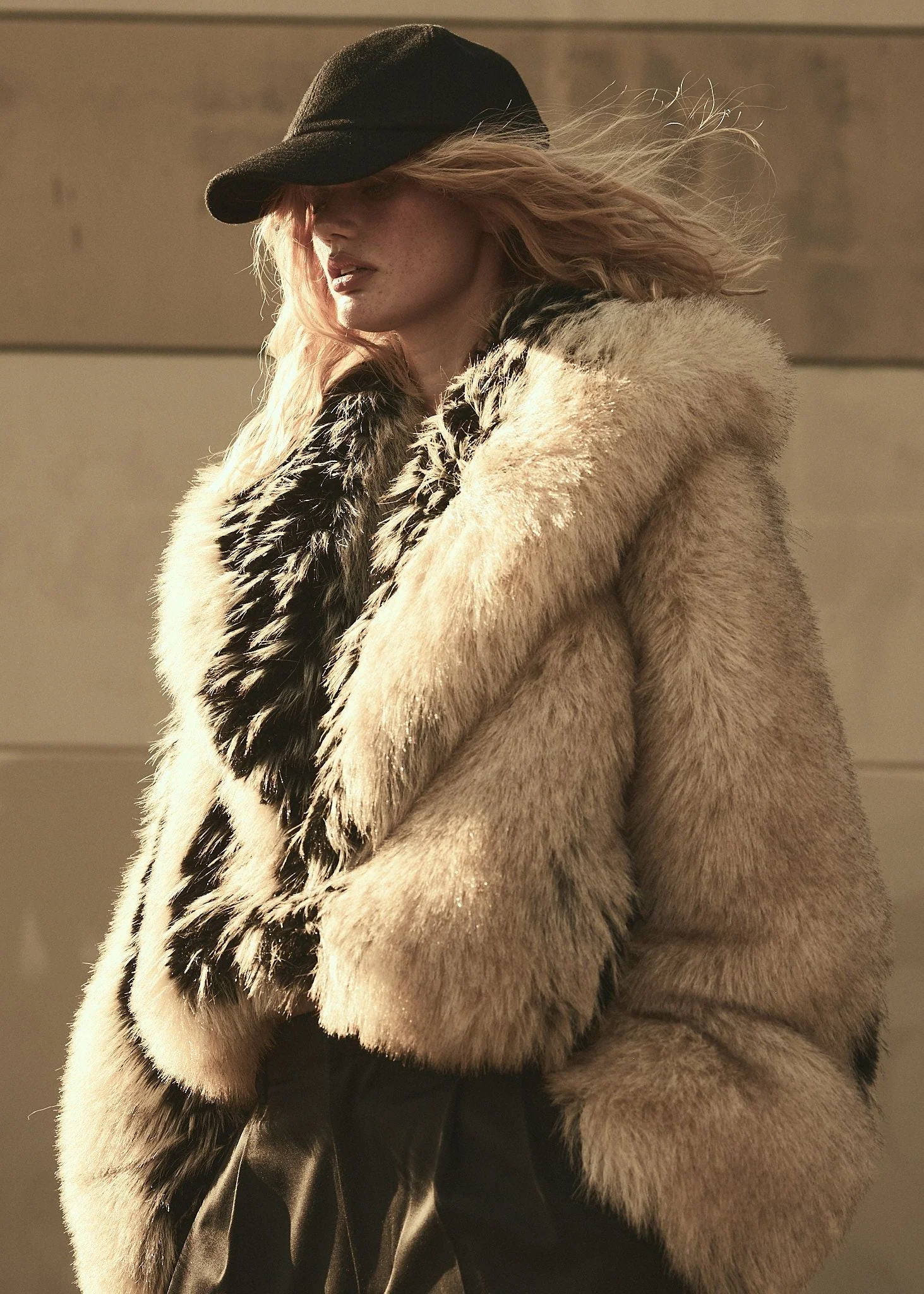 THE FOX JACKET - Sand Noir - Image 6