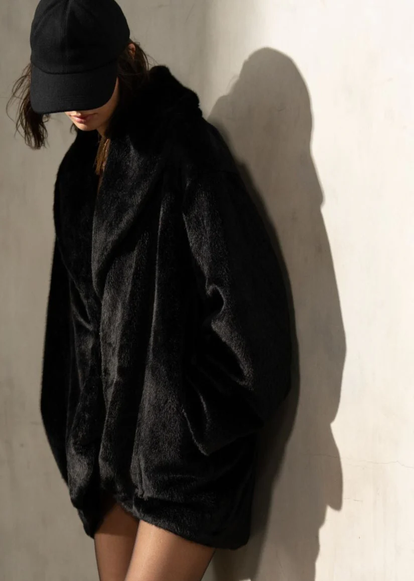 THE MINK COCOON - Noir - Image 2