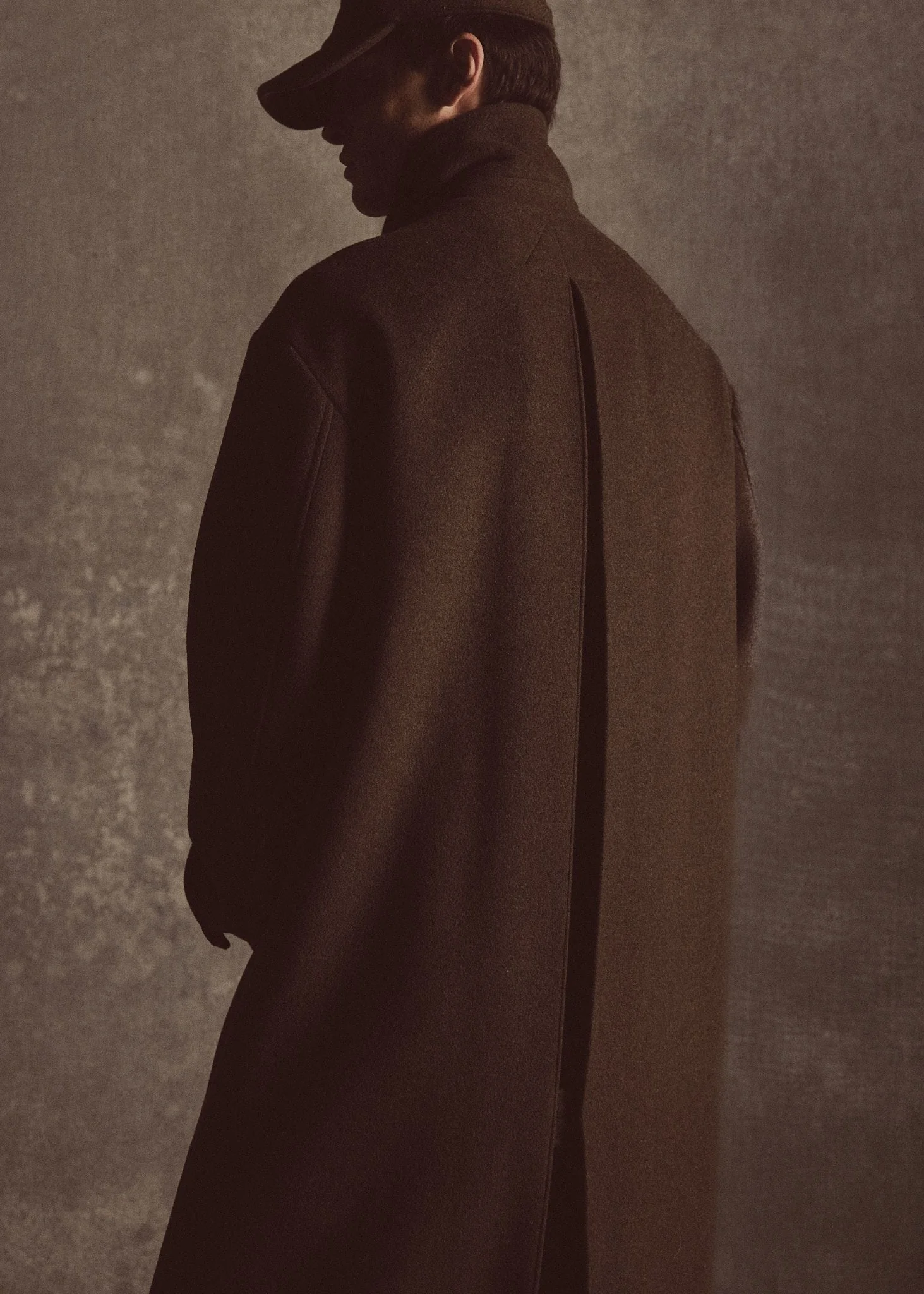 WOOL MAC COAT - Moss - Image 6